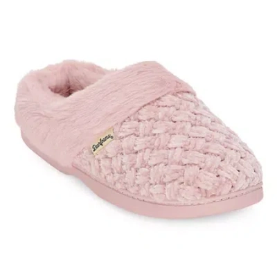 Dearfoams Womens Slip-on Slippers In Pink