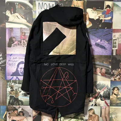 Pre-owned Death Grips X Rough Simmons Vetememes Death Grips Nldw Parka ...