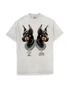 Death Row Records Short Sleeve Graphic Tee In Natural