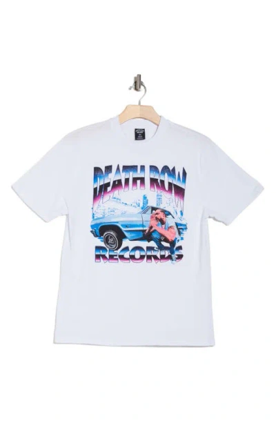 Death Row Records Snoop City Graphic T-shirt In White