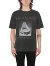 Deathmask T-shirt Girocollo In Cotone In Black