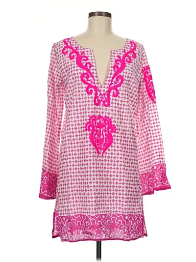 Pre-owned Debbie Katz Casual Dress In Pink