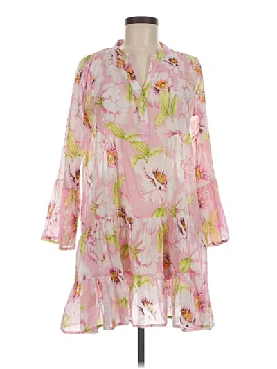 Pre-owned Debbie Katz Casual Dress In Pink