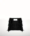 Debbie Katz Crissy Fringe Bag In Black In Black