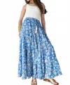 Debbie Katz Nami Maxi Skirt In Blue In Blue