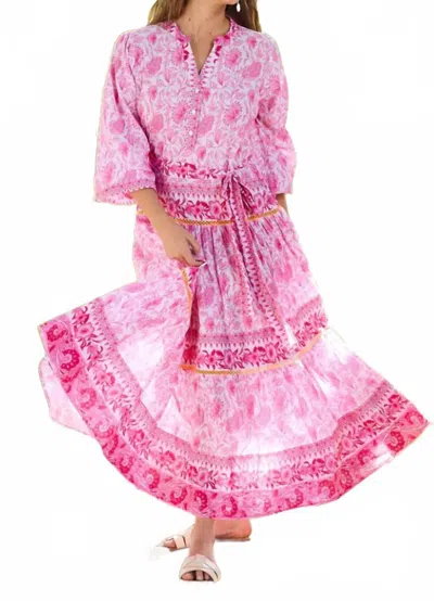 Debbie Katz Rylie Maxi Dress In Pink