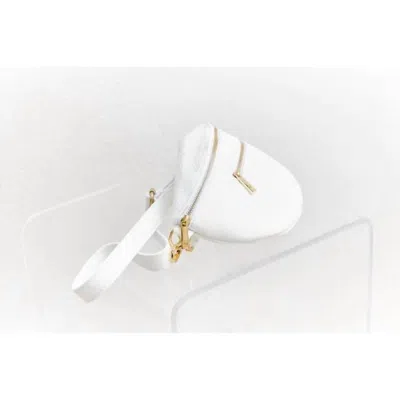 Debbie Katz Susina Leather Bum Bag In White
