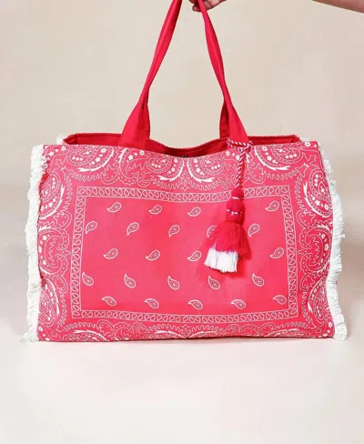Debbie Katz Women's Bandana Bag In Pink