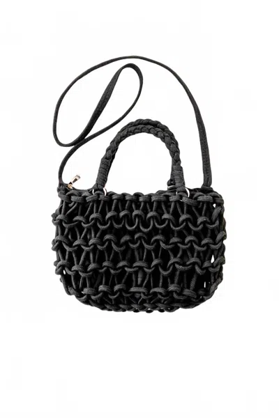Debbie Katz Women's Paris Crochet Bag In Black