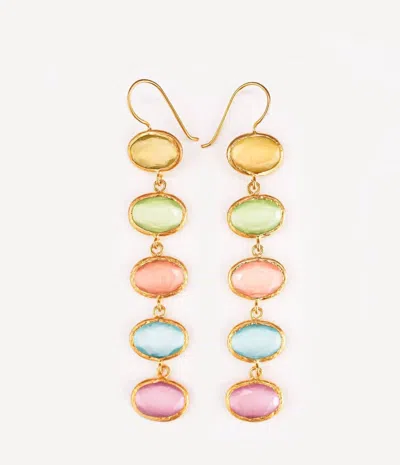 Debbie Katz Women's Satina Earrings In Gold