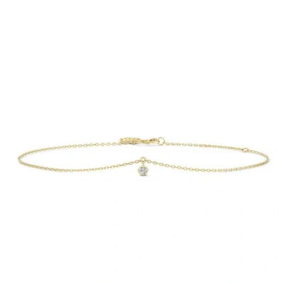 Debeers Clea One Diamond Bracelet In Yellow Gold