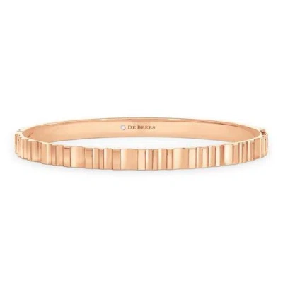 Debeers Rvl Bangle In Rose Gold