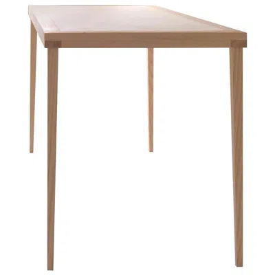 Pre-owned Deborah Ehrlich Writing Desk Table By  In Brown