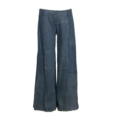 Deborah Lindquist Eco Lifestyle Alex Denim Low Rise Jean Blue
