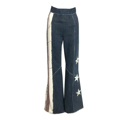 Deborah Lindquist Eco Lifestyle Blue Americana Denim Jean