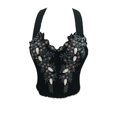 Deborah Lindquist Eco Lifestyle Women's Black Agatha Bustier