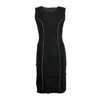 Deborah Lindquist Eco Lifestyle Women's Black Blair Denim Dress In Black