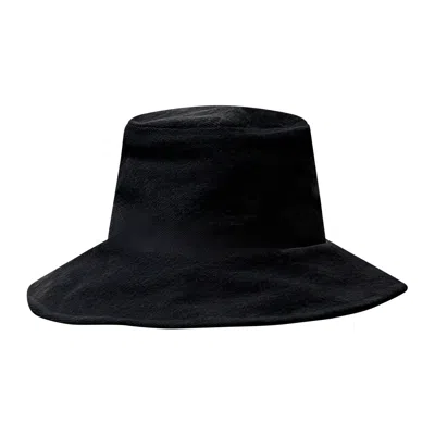 Deborah Lindquist Eco Lifestyle Women's Black Denim Bucket Hats