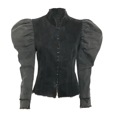 Deborah Lindquist Eco Lifestyle Women's Black Valeria Denim Jacket
