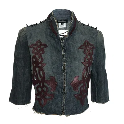 Deborah Lindquist Eco Lifestyle Women's Blue Gwendolyn Denim Jacket