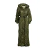 Deborah Lindquist Eco Lifestyle Women's Green Bessie Parachute Bomber In Green