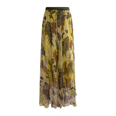 Deborah Lindquist Eco Lifestyle Women's Isla Tropical Floral Maxi Skirt
