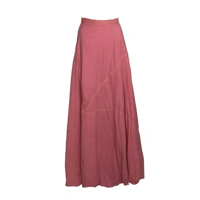 Deborah Lindquist Eco Lifestyle Women's Pink / Purple Amelia Maxi Parachute Skirt Pink