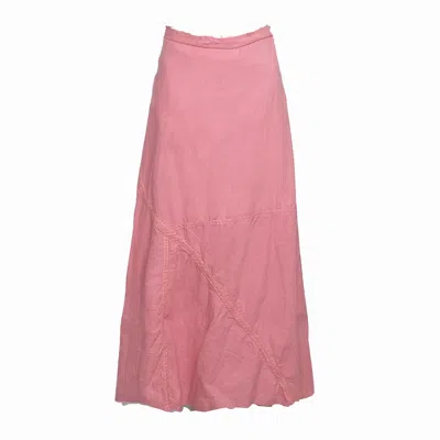 Deborah Lindquist Eco Lifestyle Women's Pink / Purple Hanna Midi Parachute Skirt Pink