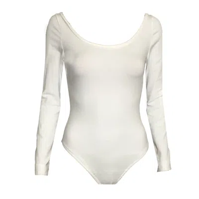 Deborah Lindquist Eco Lifestyle Women's White Anna Bodysuit