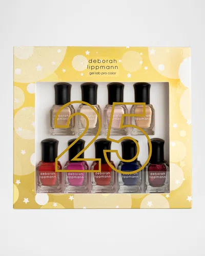 Deborah Lippmann 25th Anniversary Holiday 9-piece Set In Multi