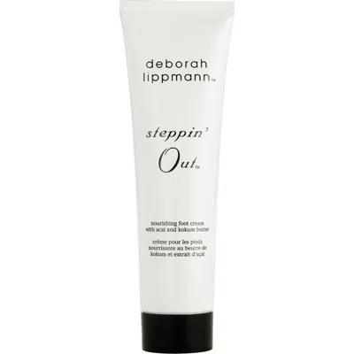 Deborah Lippmann Steppin Out' Nourishing Foot Cream In Transparent