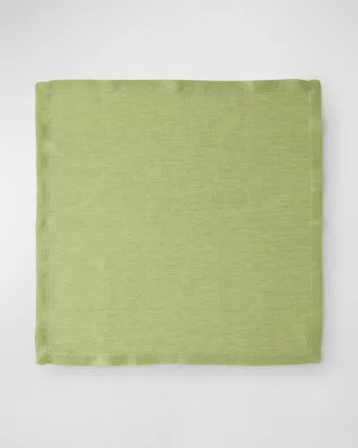 Deborah Rhodes Reversible Napkins, Set Of 4 In Celadon