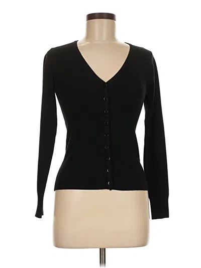 Pre-owned Début Cardigan Sweater In Black