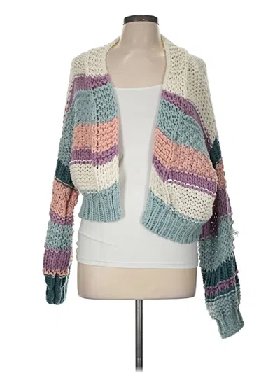 Pre-owned Début Cardigan Sweater In Blue