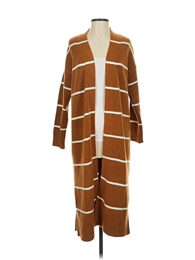 Pre-owned Début Cardigan Sweater In Brown
