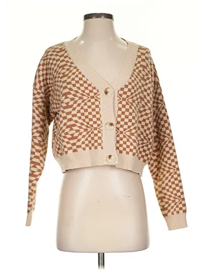 Pre-owned Début Cardigan Sweater In Brown
