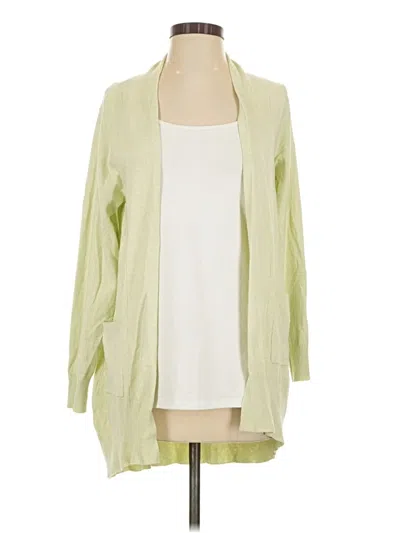 Pre-owned Début Cardigan Sweater In Green