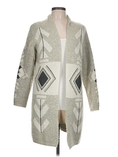 Pre-owned Début Cardigan Sweater In Silver
