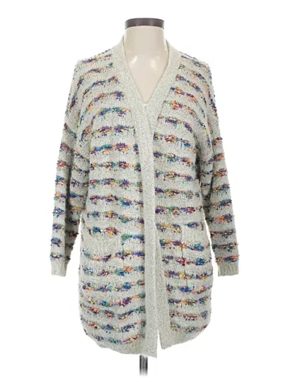 Pre-owned Début Cardigan Sweater In Silver