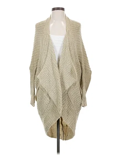 Pre-owned Début Cardigan Sweater In Tan