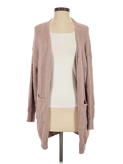 Pre-owned Début Cardigan Sweater In Tan