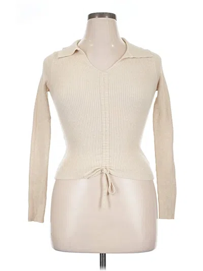 Pre-owned Début Cardigan Sweater In White