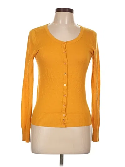 Pre-owned Début Cardigan Sweater In Yellow