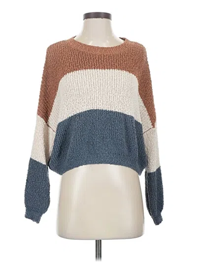 Pre-owned Début Pullover Sweater In Blue