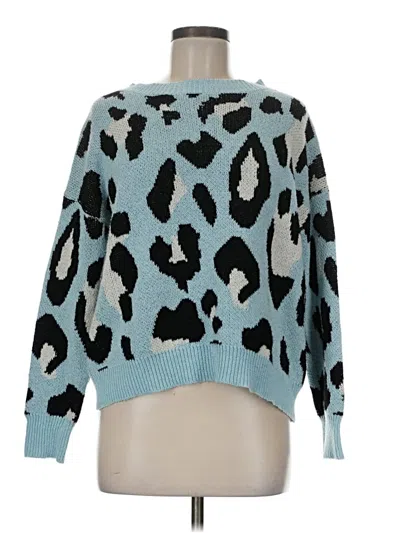 Pre-owned Début Pullover Sweater In Blue