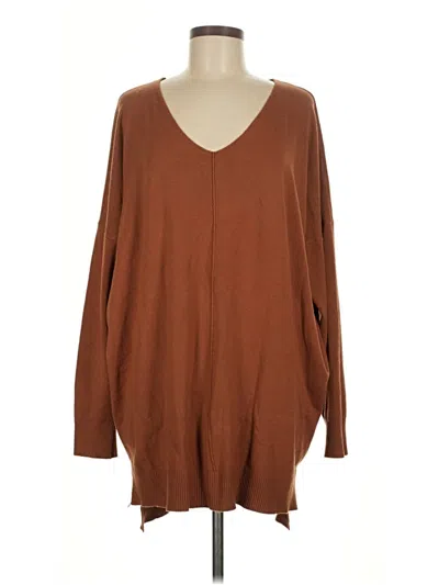 Pre-owned Début Pullover Sweater In Brown