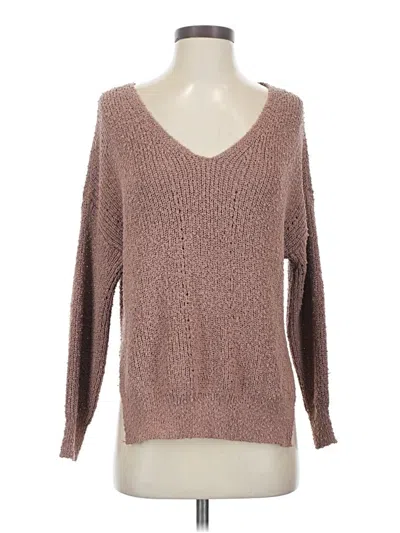 Pre-owned Début Pullover Sweater In Brown