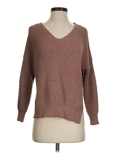 Pre-owned Début Pullover Sweater In Brown