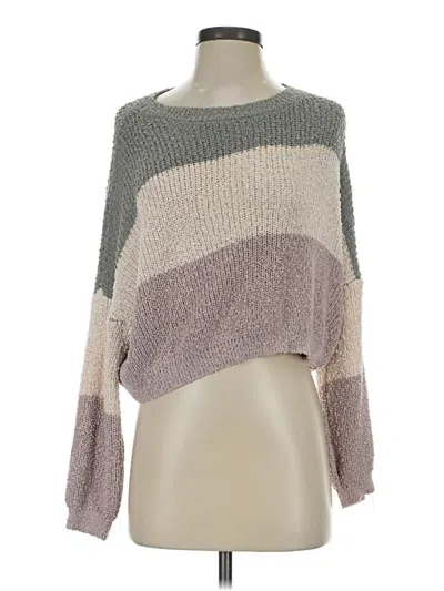 Pre-owned Début Pullover Sweater In Gray