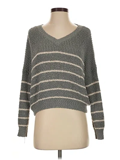 Pre-owned Début Pullover Sweater In Gray